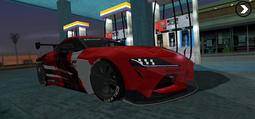 Toyota GR Supra Rocket Bunny Pandem for Mobile