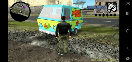 Scooby Doo Mystery Machine for Mobile