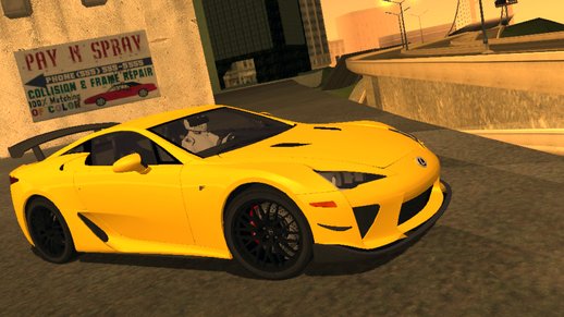 Lexus LFA Nurburgring Edition (SA lights) for mobile