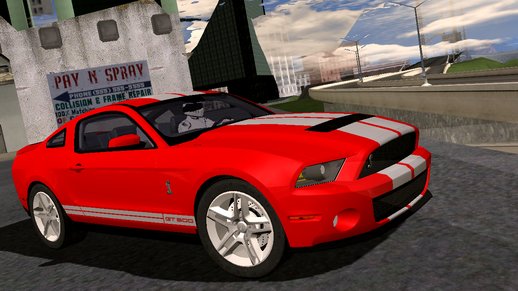 Ford Shelby GT500 2011 (SA lights) for mobile