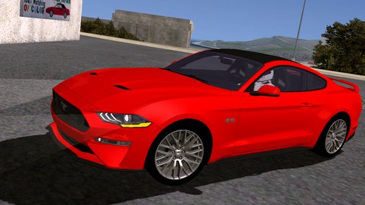 Ford Mustang GT 2018 (SA lights) for mobile