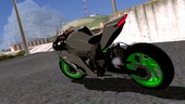 Kawasaki Ninja ZX10 RR Longarm (SA lights) for mobile