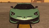 Lamborghini Aventador SVJ for Mobile