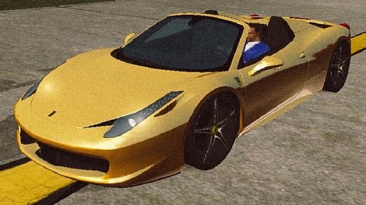 Ferrari 458 Spider for Mobile