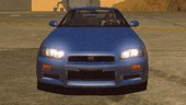 Nissan Skyline GT-R V-Spec (R34) for Mobile