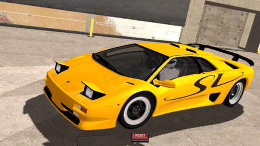 Lamborghini Diablo SV (fixed black cleo) for mobile