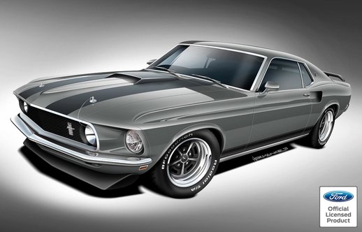 Ford Mustang V8 Muscle Car