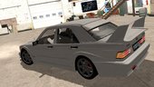 Mercedes-Benz 190 E 2.5-16 Evolution II (W201) (fixed black cleo) for mobile