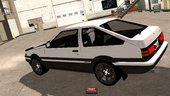 Toyota Sprinter Trueno GT-Apex AE86 (Initial D) (SA lights) for mobile