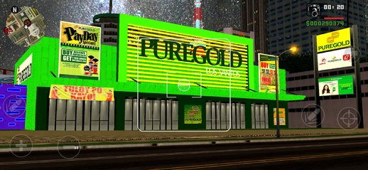 PUREGOLD mod in GTA SA mobile (PUREGOLD LOS SANTOS) 