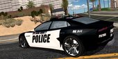 Lamborghini Estoque (Police) (SA lights) for mobile