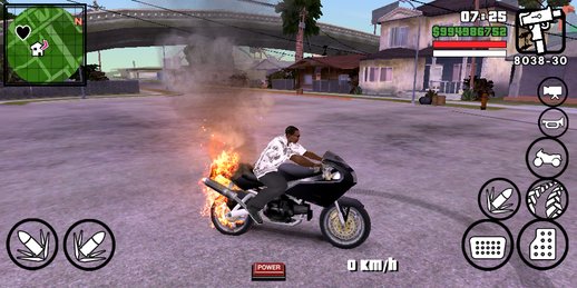 Burn Tires Cars and Bikes Mod V2 for Mobile