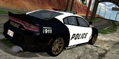 Dodge Charger SRT Hellcat 2015 (Police) (SA lights) for mobile