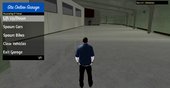 GTA Online Garage With Touch Menu
