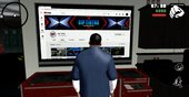 GTA Online Garage With Touch Menu