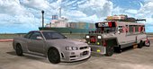 Nissan Skyline GTR R34 Nismo Z-Tune (SA lights) for mobile