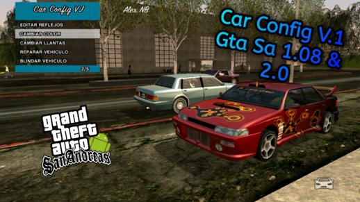 GTA SA ANDROID MODS: REPARAR CARROS EM QUALQUER LUGAR (72) 