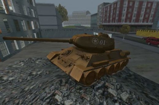 T-34-85 USA Desert Version New Variant's PC/Android  