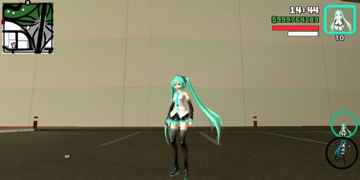 C-Hud Hatsune Miku Mod For Android Pack 2