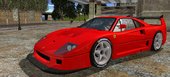 Ferrari F40 LM (remake) for mobile