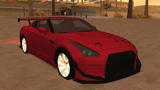 Nissan GTR-R35 (DFF)