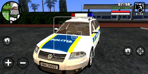 Volkswagen B5 Politia 2020 Design Phone Edition for Mobile