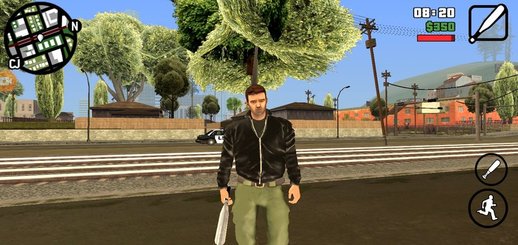 San Andreas Claude From The Definitive Edition [for Mobile]