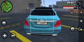 Mercedes Benz E Class 2016 Romania Plates for Mobile