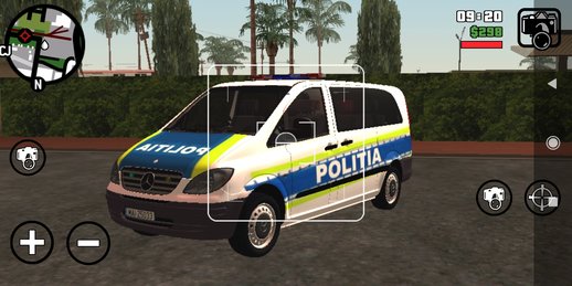 Mercedes Vito Politia 2020 Design Updated (PC AND MOBILE)