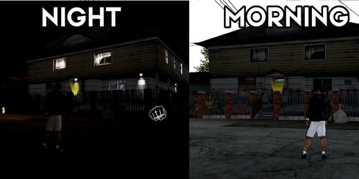 Realistic CJ Home Night Mode & Afternoon  Mode