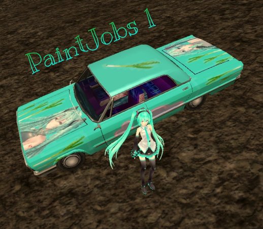 3 PaintJobs Savanna Hatsune Miku for Android