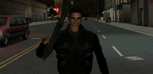 GTA 3 GTA 2 Claude Speed Player Skin Mod 