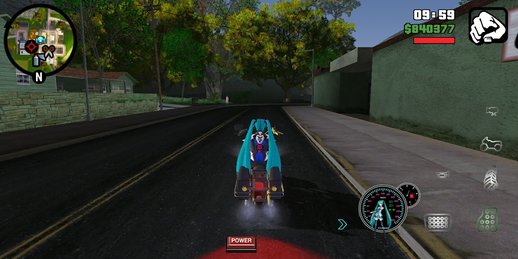 Speedometer Hatsune Miku for Mobile