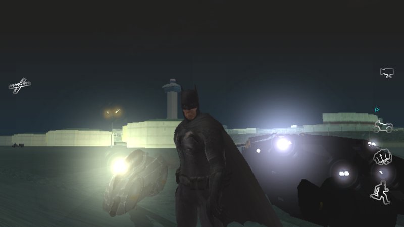 GTA San Andreas Batman Mod Pack Android (with Batmobile & Batcycle) Mod -  