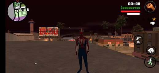 Spider Man Advance Suit Outfit for Mobile