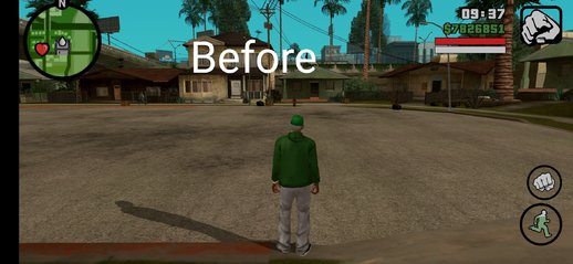 GTA SA Mobile Smaller Hud And Radar