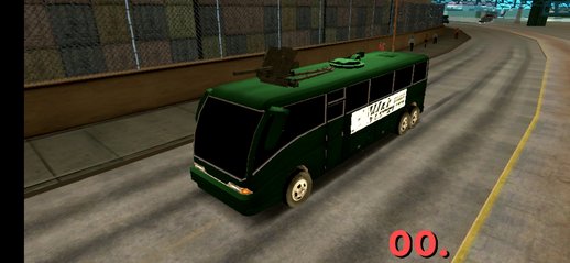 Armored (Cannon Addon) Coach GTA III for Mobile