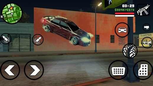 NFS CARBON Mural for Mobile