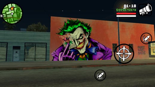 Joker Mural for Mobile