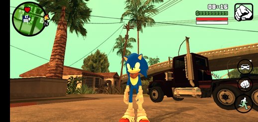 Sonic from Sonic Boom for Mobile