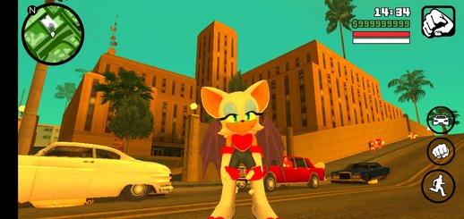 Rouge The Bat For Mobile