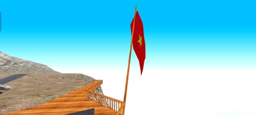 Vietnam Flag Mount Chiliad for Mobile 