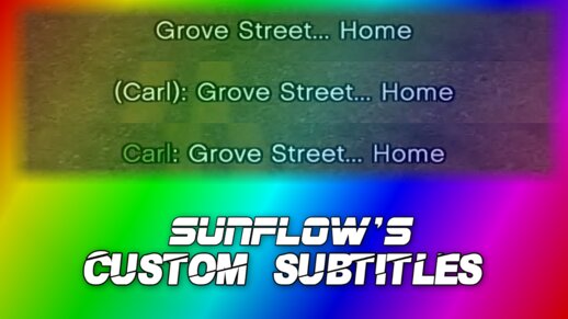SunFlow's Custom Subtitles for Mobile