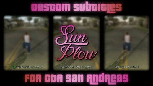 SunFlow's Custom Subtitles