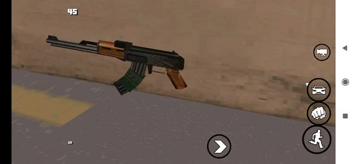 AK47 with Bandana for Mobile