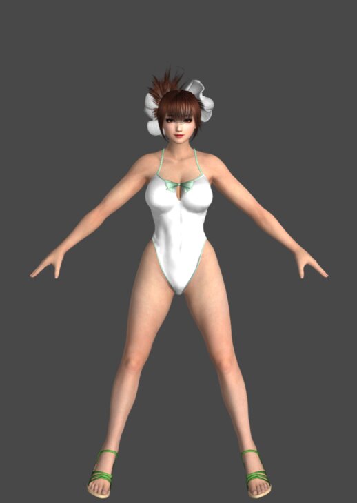 Naotora Mint Swimsuit for Mobile