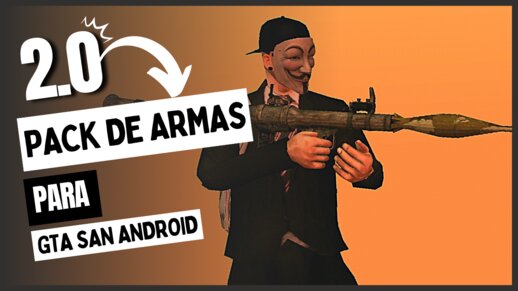 Mods GTA San Andreas: Pack de Armas do GTA 5