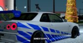 1999 Nissan Skyline GT-R R34 DomesticMango for Mobile