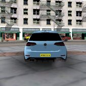 VW Golf 7.5 R 2019 (Spoiler Oettinger) for Mobile