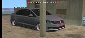 Volkswagen Polo Sedan Stanced for Mobile